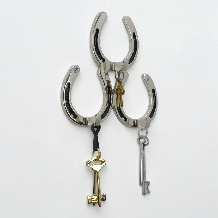 Horse Shoe Wall Hook - 3 Hooks