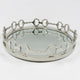 Equestrian Horse Bit Mirror Tray - Cast Aluminium Nickel Plated | 12 Inch Diameter