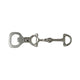 Equestrian Horse Bit Bottle Opener - Glossy Nickel Plated Cast Aluminum | 15x4.5x1 cm