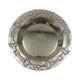 Luxury Equestrian Bit Bowl | Glossy Nickel Cast Aluminum | 33x33x4.5 cm
