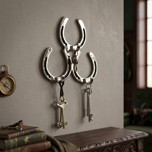 Horse Shoe Wall Hook - 3 Hooks