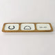 Horse Shoe Stirrup Bit Tray Acrylic Finish