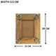 Equestrian Stirrup Photo Frame - Mango Wood with Nickel Plated Cast Aluminium Horse Bits | 23cm x 28cm