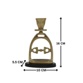 Horse Stirrup Bit Candle Stand 6"